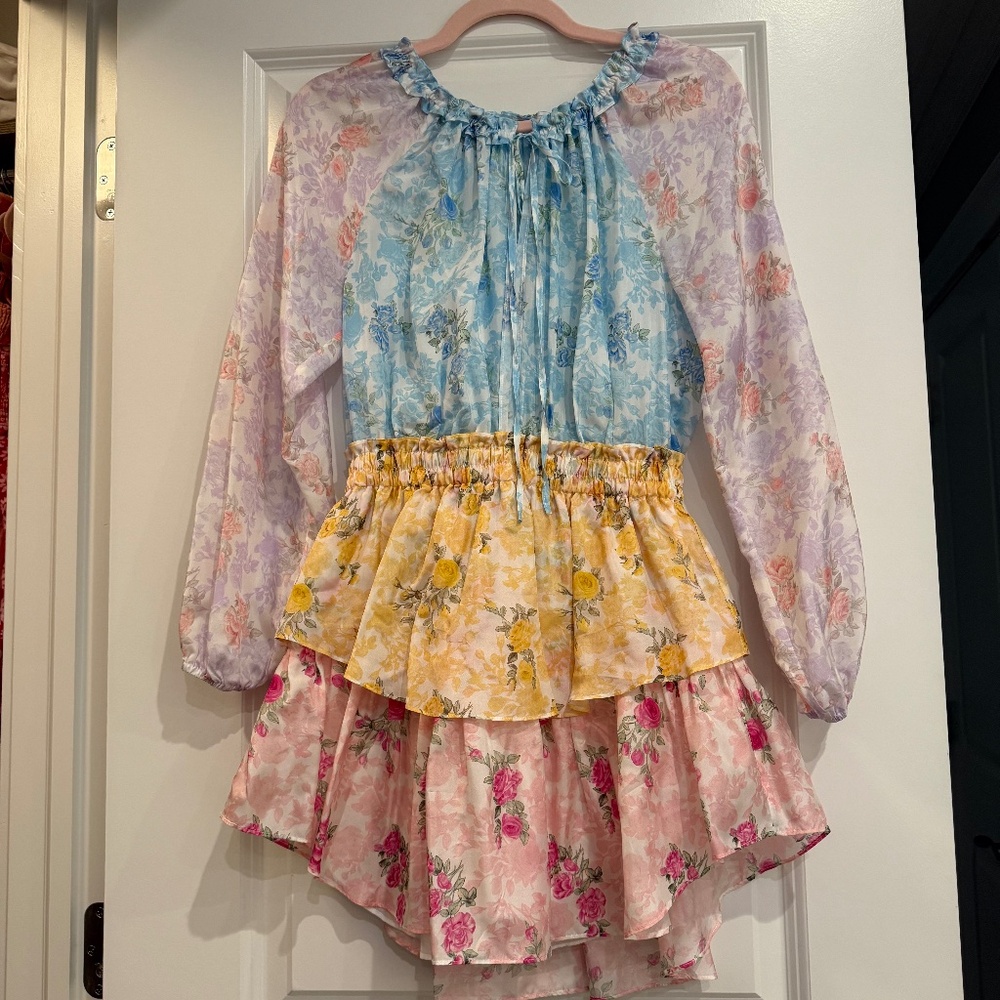 LoveShackFancy Floral Print Mini